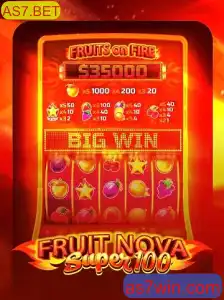 Descubra o Jogo FruitNovaSuper100 no AS7.BET